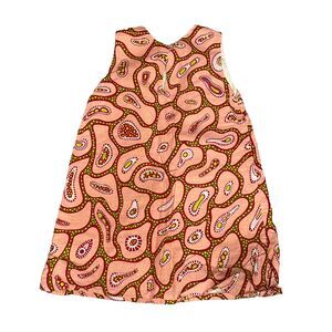 Girls Sundress 4T Ankara Print Bold 100% Cotton Vacation Party Lined Ethnic